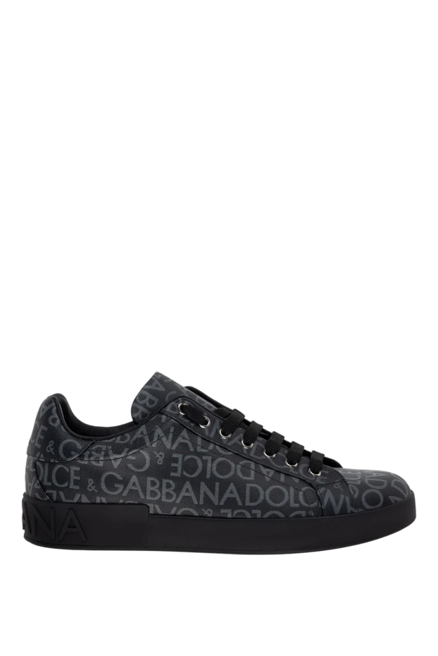 Dolce & Gabbana man black cotton and polyester sneakers for men buy with prices and photos 174272 - photo 1