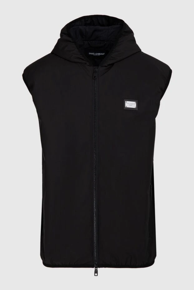 Dolce & Gabbana man black polyester vest for men buy with prices and photos 174276 - photo 1