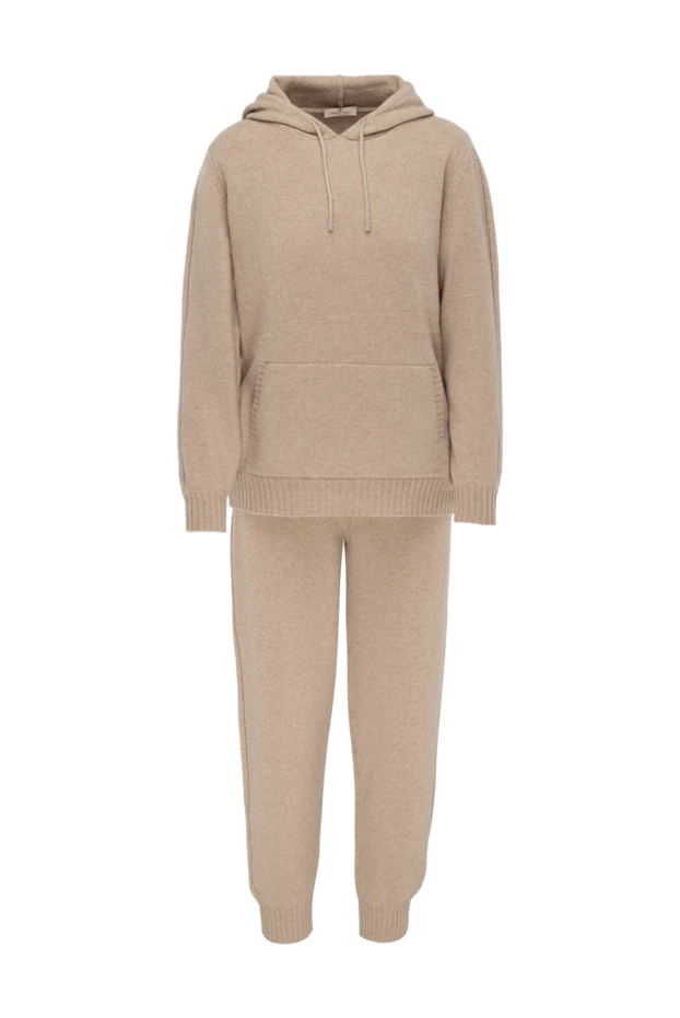 Panicale woman beige women's walking suit made of cashmere 174327 - photo 1