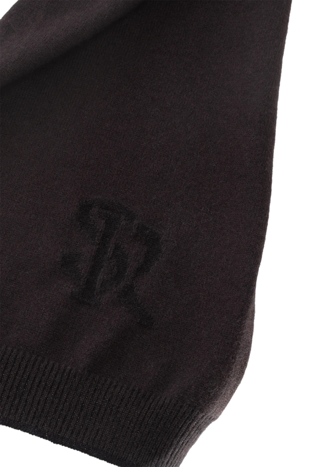 Stefano Ricci brown cashmere silk scarf for men 174363 - photo 3