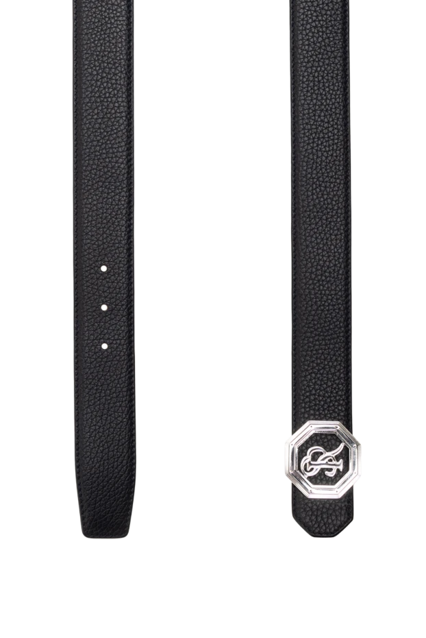 Stefano Ricci blue genuine leather belt for men 174379 - photo 3