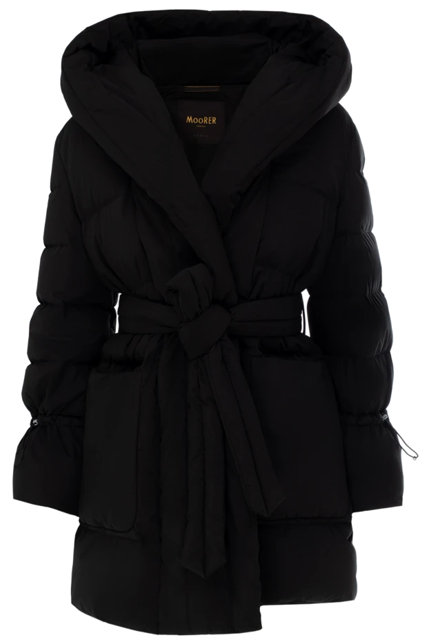 Moorer woman black polyamide down jacket for women buy with prices and photos 174410 - photo 1