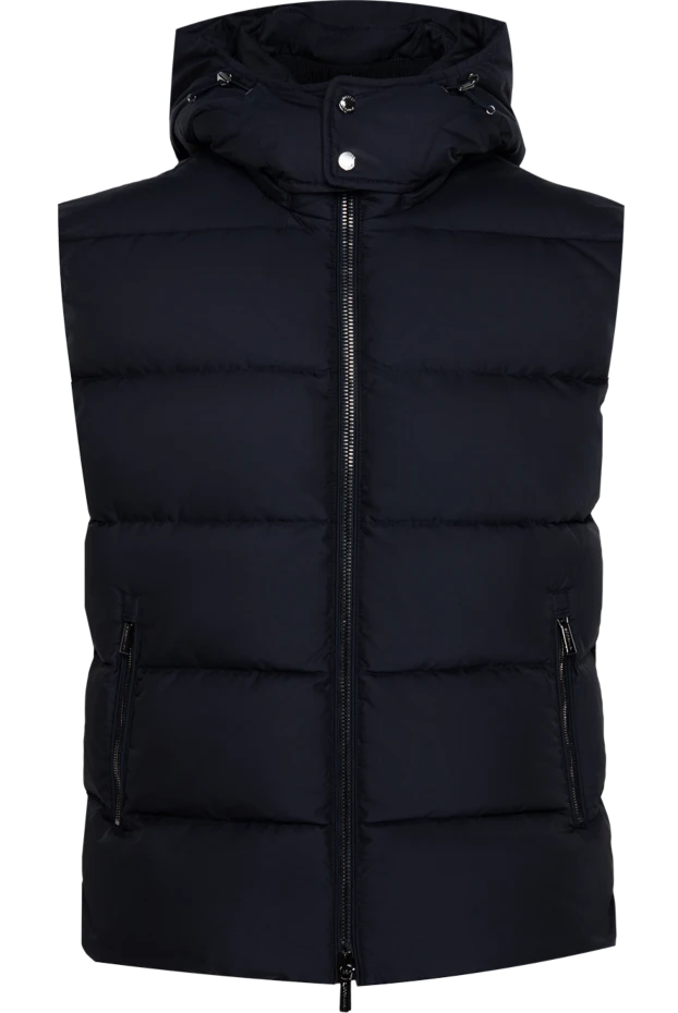 Moorer man blue polyamide vest for men 174411 - photo 1