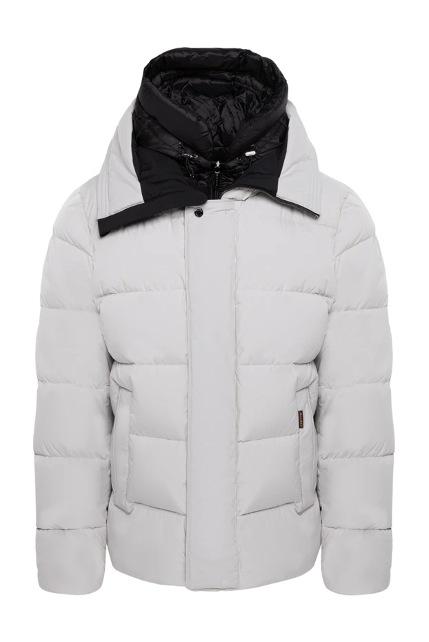 Moorer man gray polyamide down jacket for men 174429 - photo 1