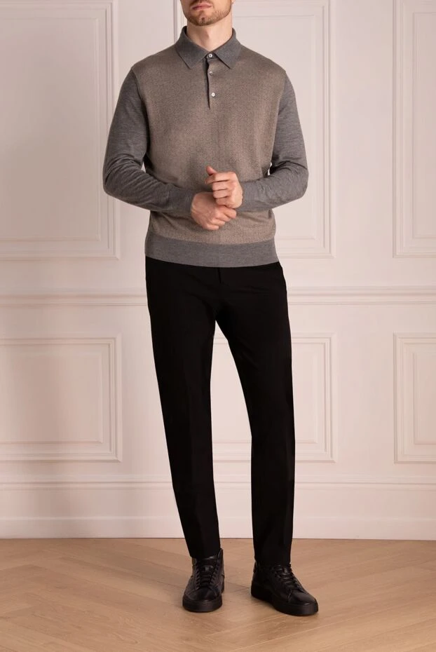 PT01 (Pantaloni Torino) man men's black trousers buy with prices and photos 174442 - photo 2