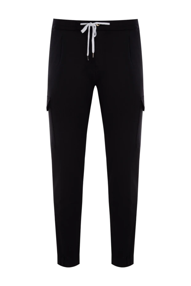 PT01 (Pantaloni Torino) мужские брюки мужские черные купить с ценами и фото 174445 - фото 1
