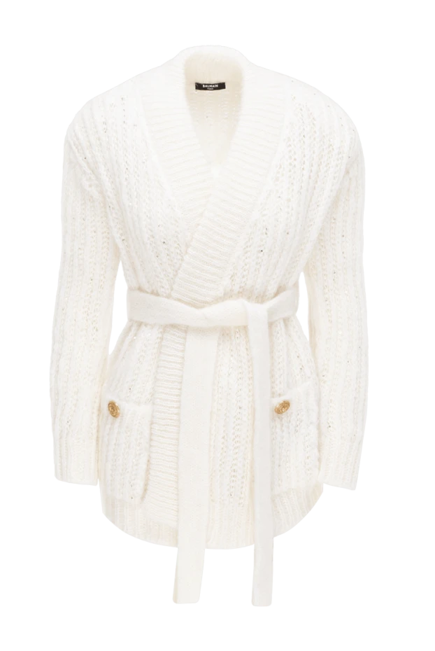 Balmain white cardigan for women 174447 - photo 1