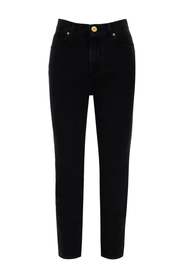Balmain женские джинсы из хлопка серые женские купить с ценами и фото 174449 - фото 1