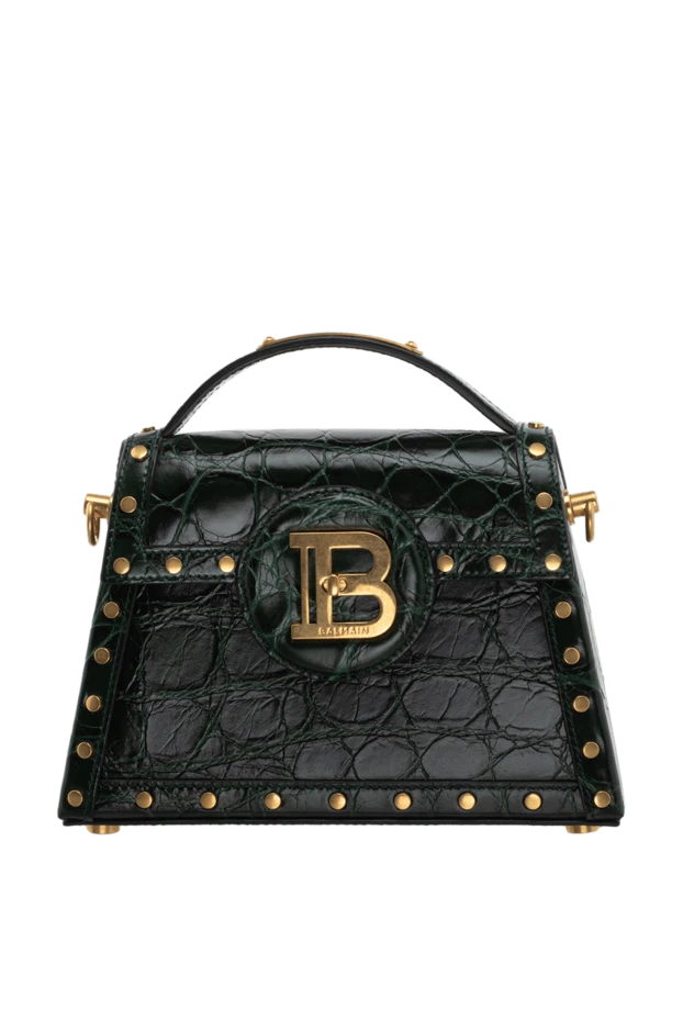 Balmain woman green leather bag for women buy with prices and photos 174459 - photo 1