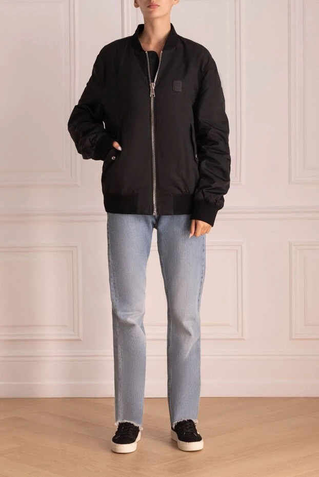 Balmain black polyester jacket for men 174469 - photo 2