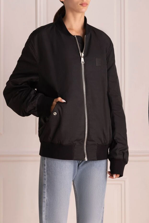 Balmain black polyester jacket for men 174469 - photo 3