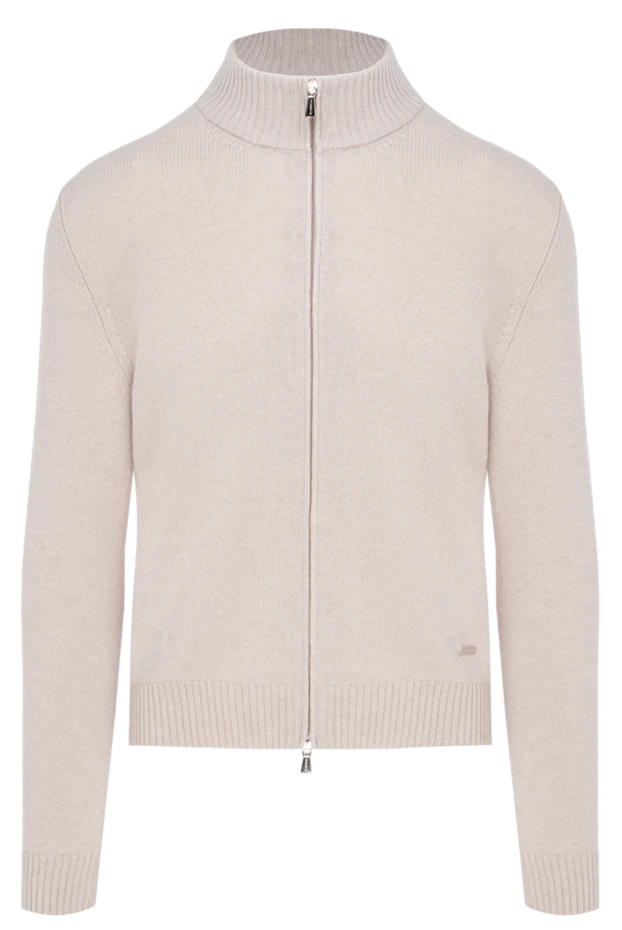 Enrico Mandelli cashmere cardigan for men beige 174486 - photo 1