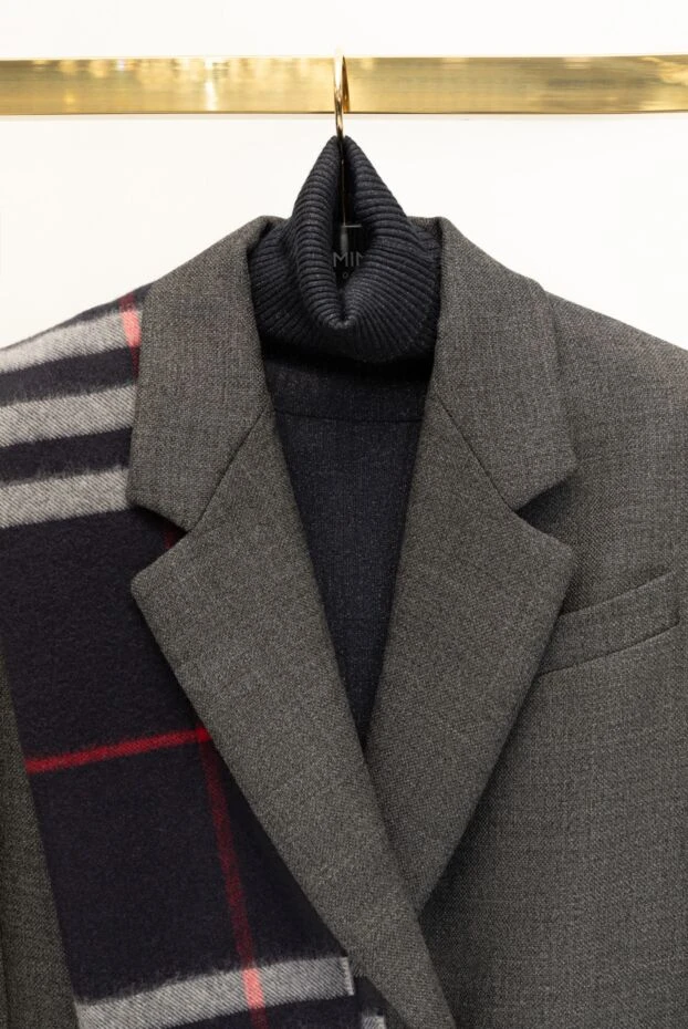 Brunello Cucinelli гольф синій жіночий 174564 - фото 2