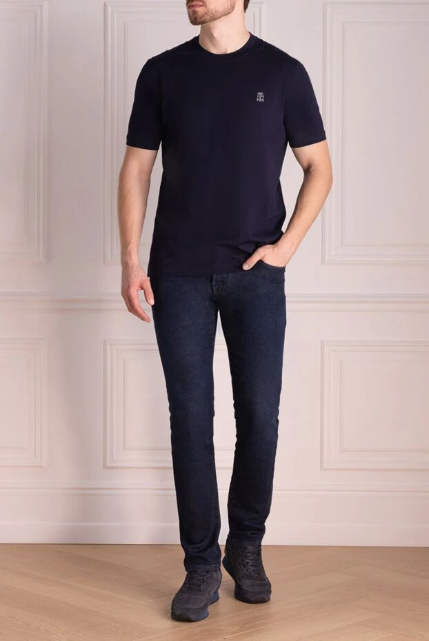 Jacob Cohen man blue jeans for men 174580 - photo 2