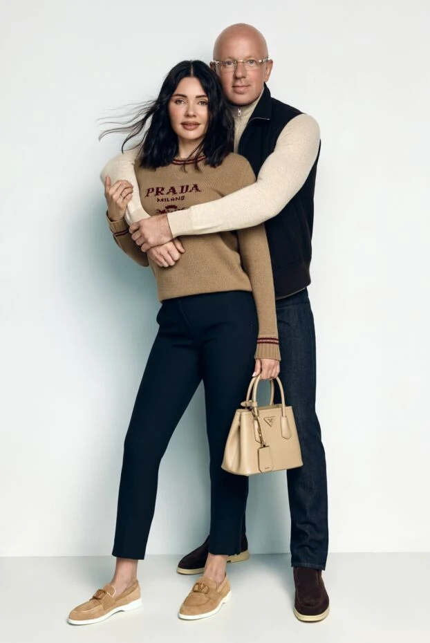 Loro Piana natural beige cashmere knitted troyer 174612 - photo 3