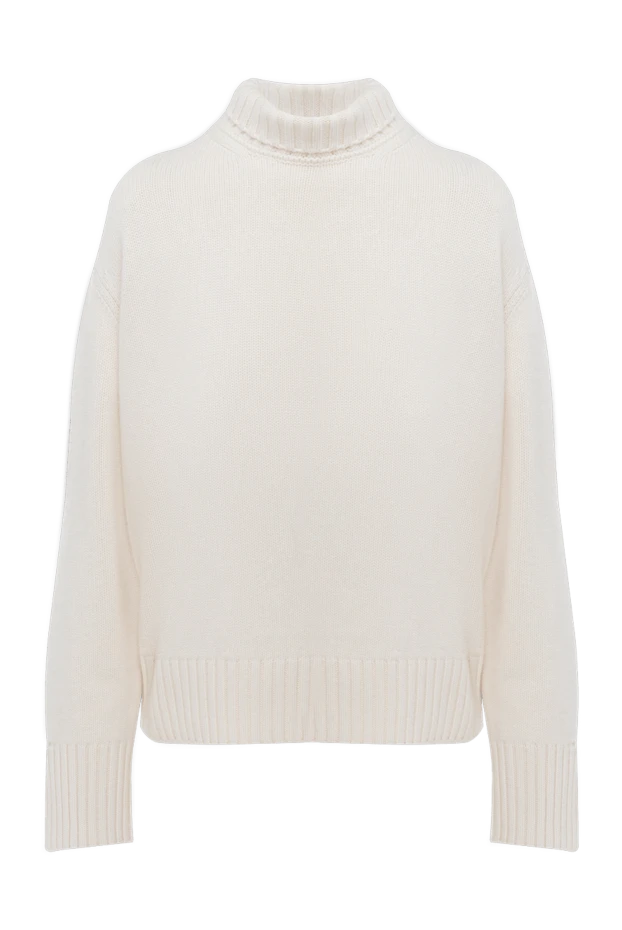 Loro Piana woman white cashmere jumper for women buy with prices and photos 174613 - photo 1