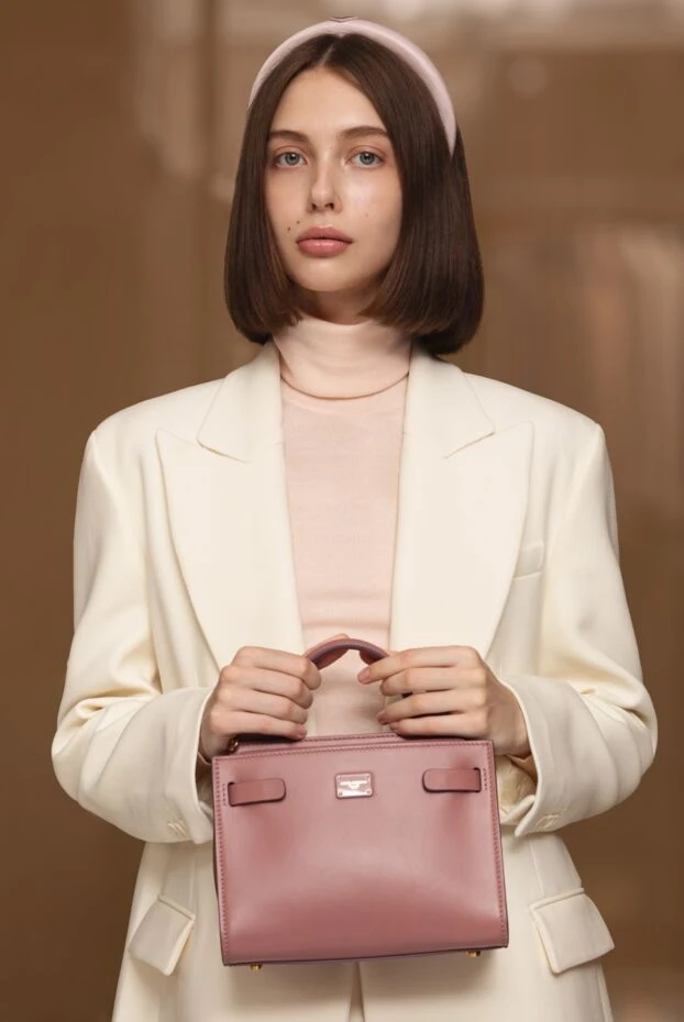 Loro Piana гольф кашемировый с отворотным воротником нежно-розовый женский 174615 - фото 2