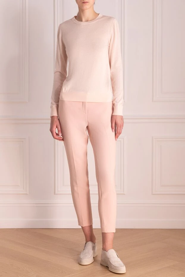 Loro Piana woman pink cashmere jumper for women buy with prices and photos 174616 - photo 2