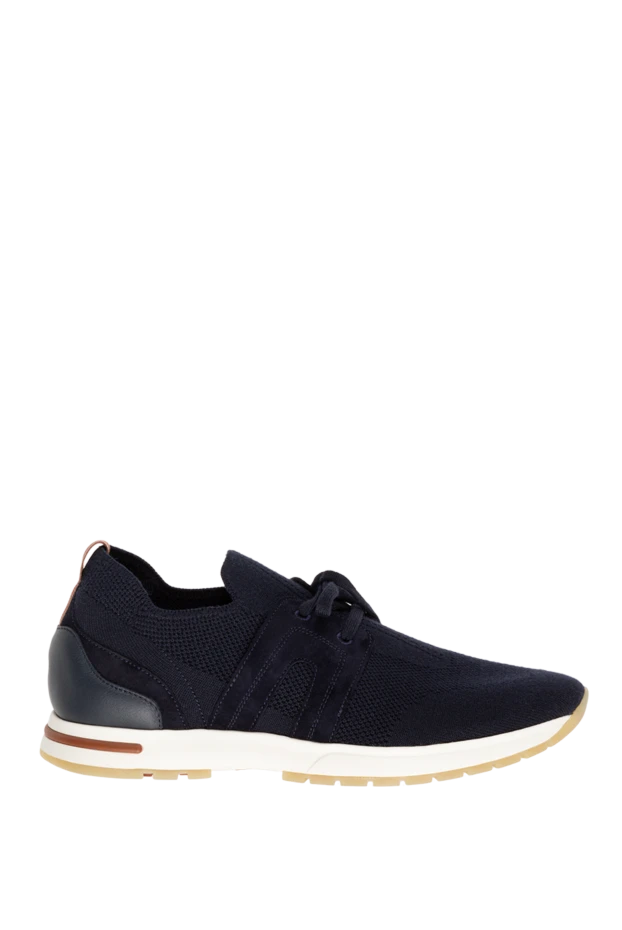 Loro Piana woman blue wool sneakers for women buy with prices and photos 174623 - photo 1