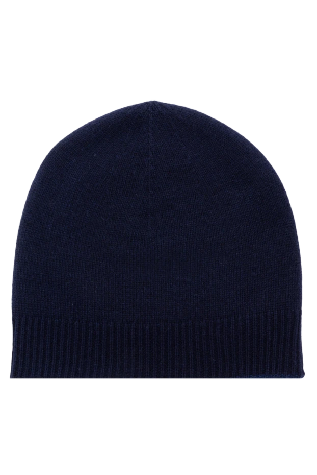 Stefano Ricci cashmere and crocodile leather hat blue for men 174646 - photo 3