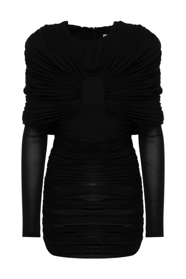Giuseppe Di Morabito женские платье из вискозы черное женское купить с ценами и фото 174720 - фото 1