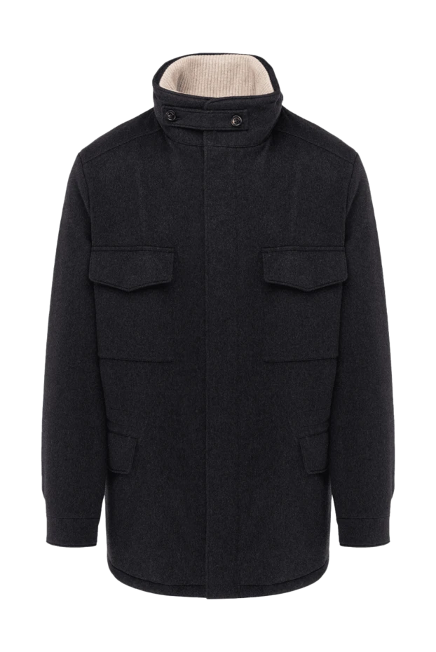 Loro Piana мужские куртка из кашемира серая мужская купить с ценами и фото 174742 - фото 1