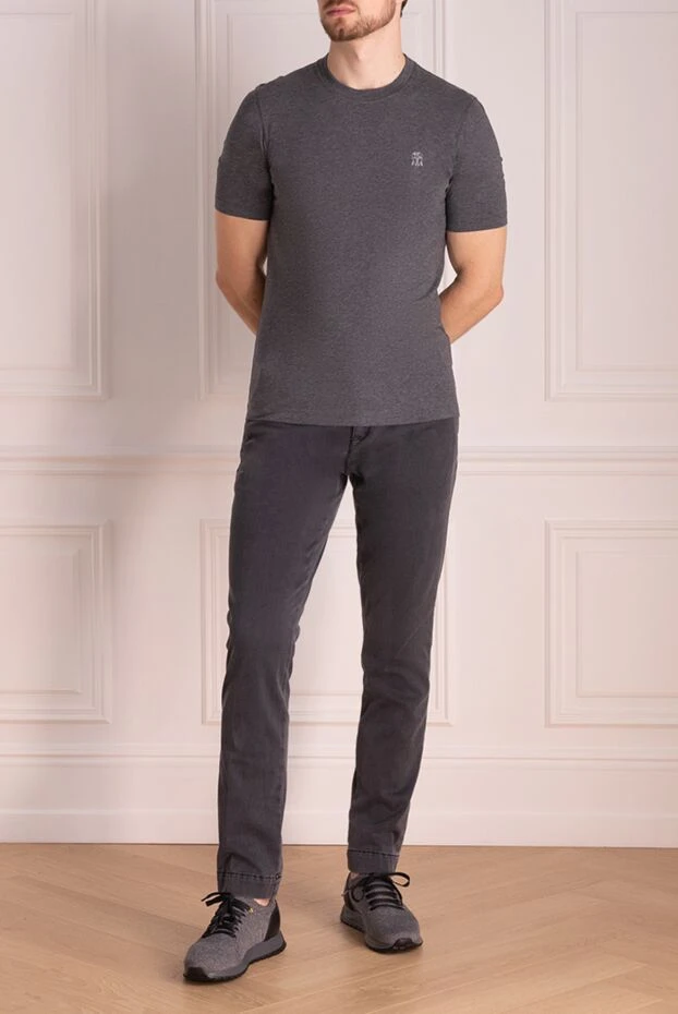 Scissor Scriptor мужские джинсы серые мужские купить с ценами и фото 174767 - фото 2