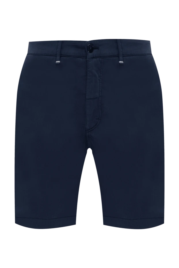 Zilli blue cotton and silk shorts for men 174830 - photo 1