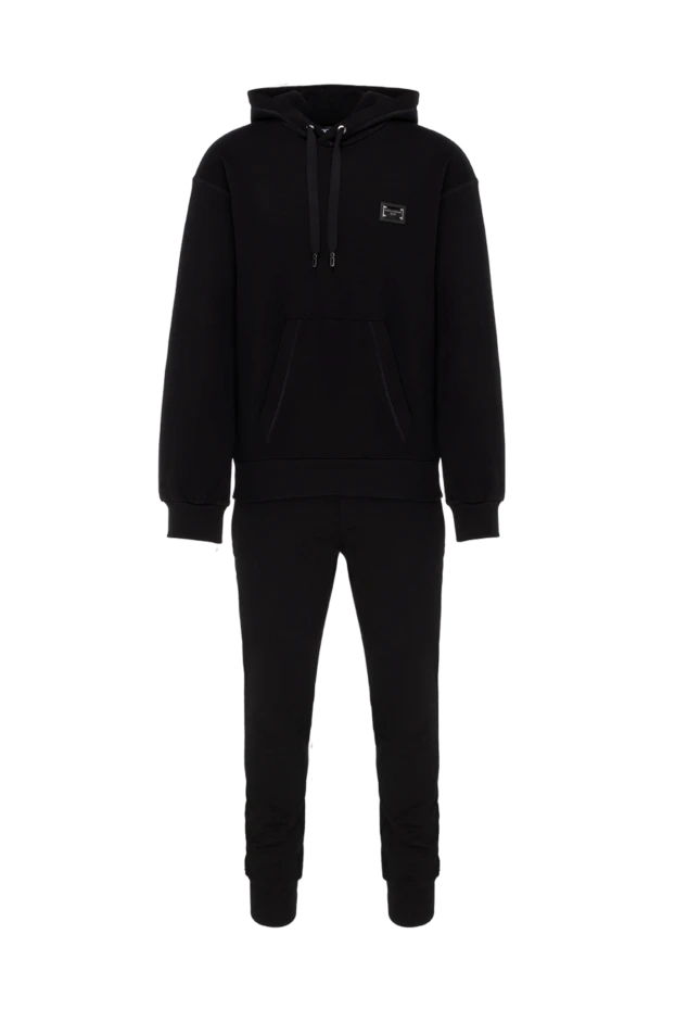 Dolce & Gabbana man men's cotton sports suit, black buy with prices and photos 174831 - photo 1