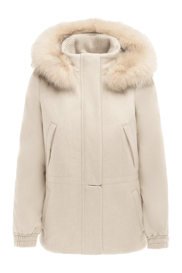 Loro Piana woman women's beige cashmere jacket buy with prices and photos 174836 - photo 1