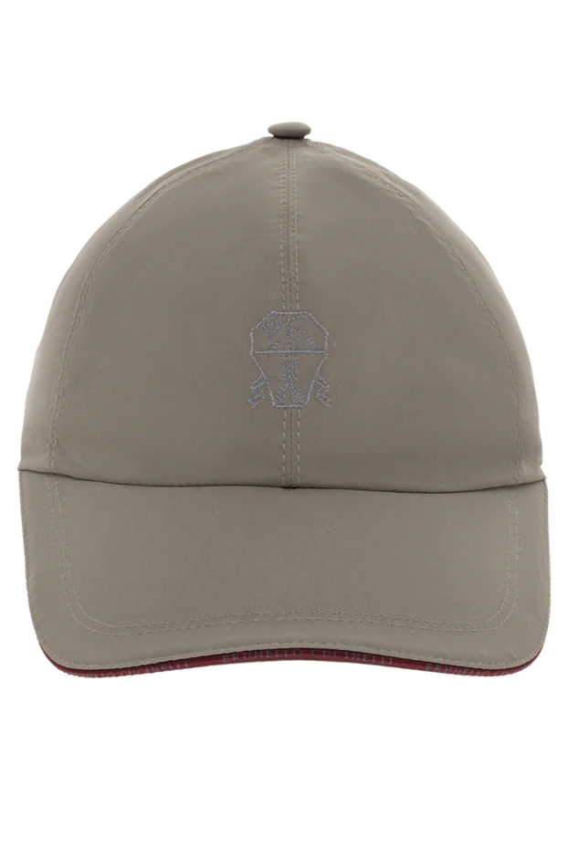 Brunello Cucinelli beige polyester and polyamide cap for men 174860 - photo 1