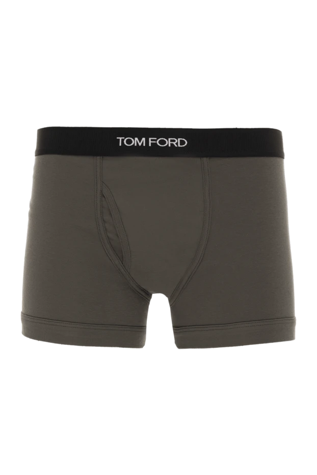 Tom Ford man men's cotton boxer briefs green buy with prices and photos 174895 - photo 1