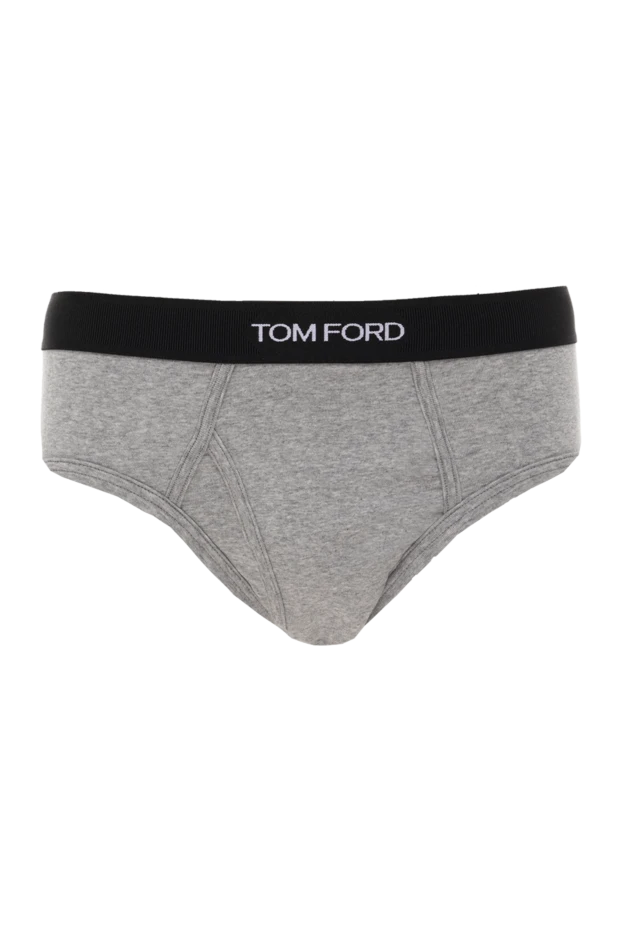 Tom Ford man men's cotton briefs, gray buy with prices and photos 174897 - photo 1