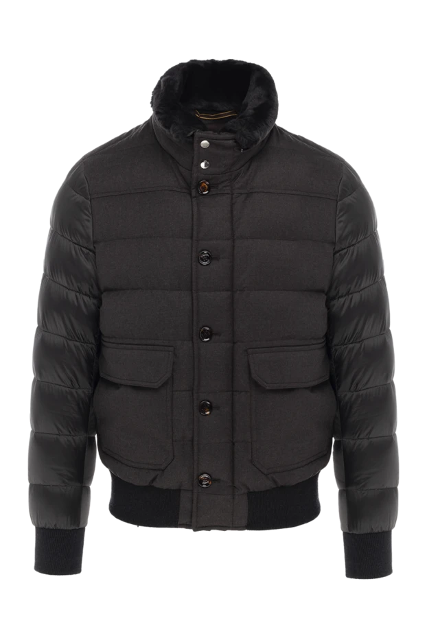 Moorer мужские куртка из шерсти коричневая мужская купить с ценами и фото 174909 - фото 1