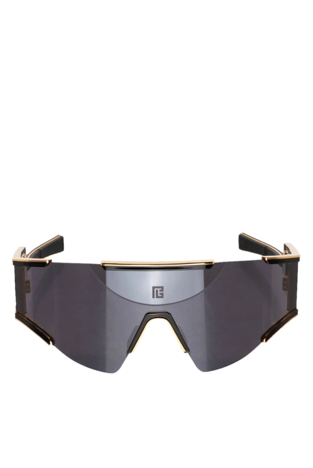 Balmain мужские очки солнцезащитные из металла и пластика черные мужские купить с ценами и фото 174926 - фото 1