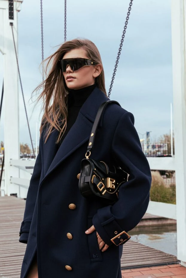 Balmain visor style sunglasses with gold accents 174926 - photo 3