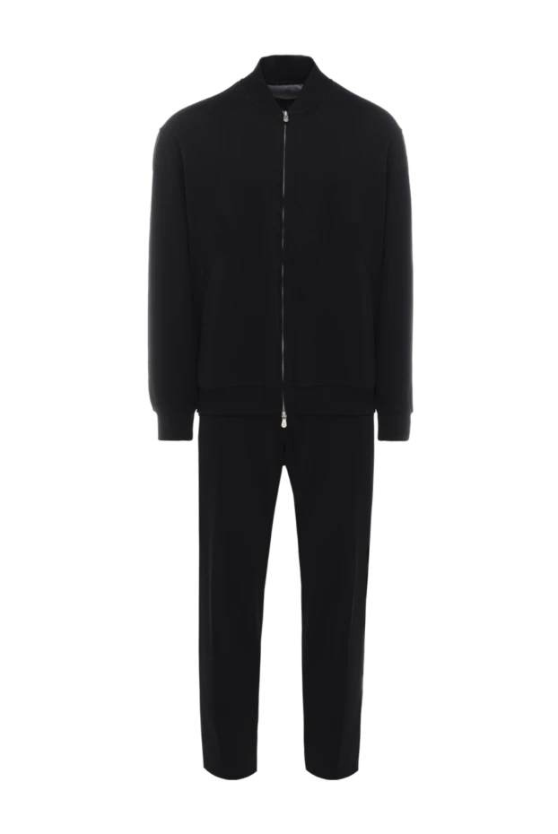Brunello Cucinelli sports suit for men made of cotton and polyamide black 174928 - photo 1