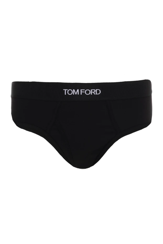 Tom Ford man men's briefs made of cotton and elastane, black 174942 - photo 1