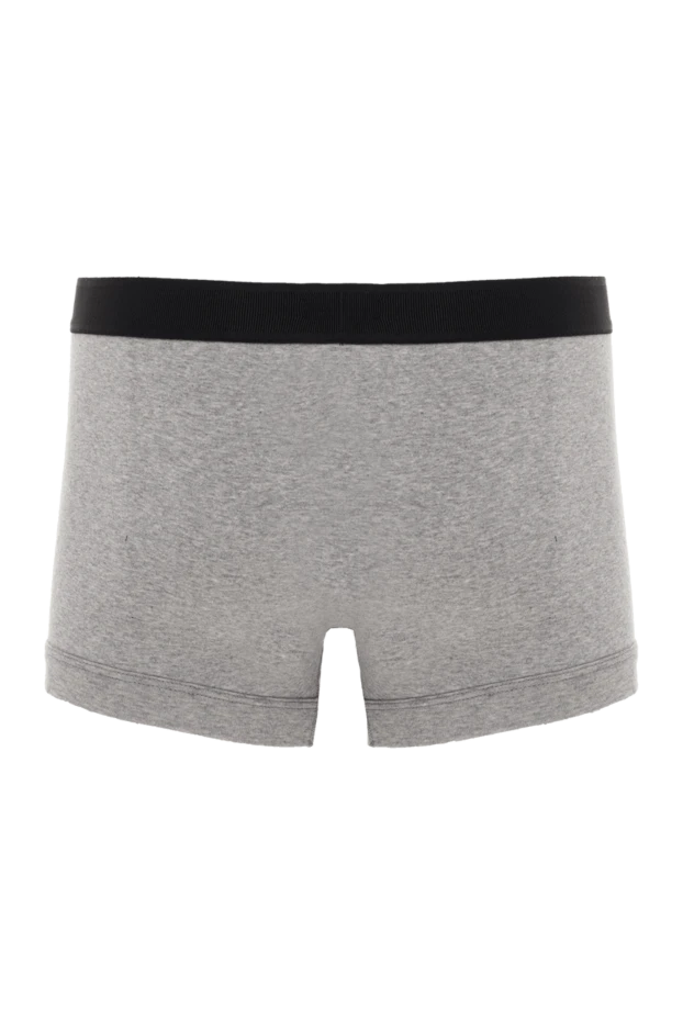 Tom Ford man men's boxers made of cotton and elastane, gray 174943 - photo 2