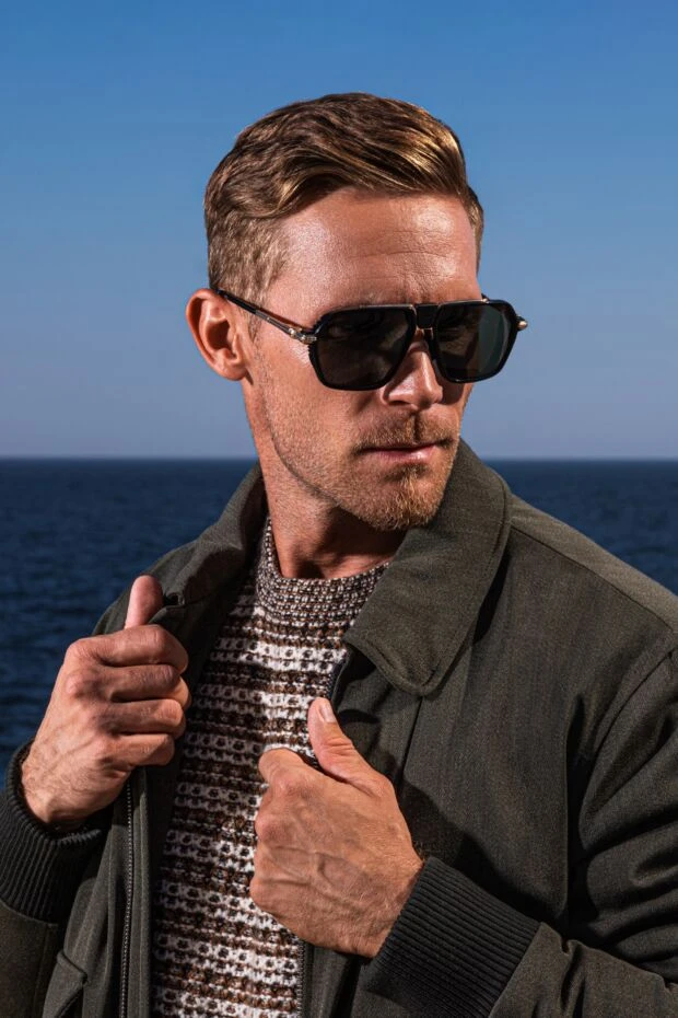 Loro Piana cashmere jumper with a jacquard pattern and dense knit 174960 - photo 2