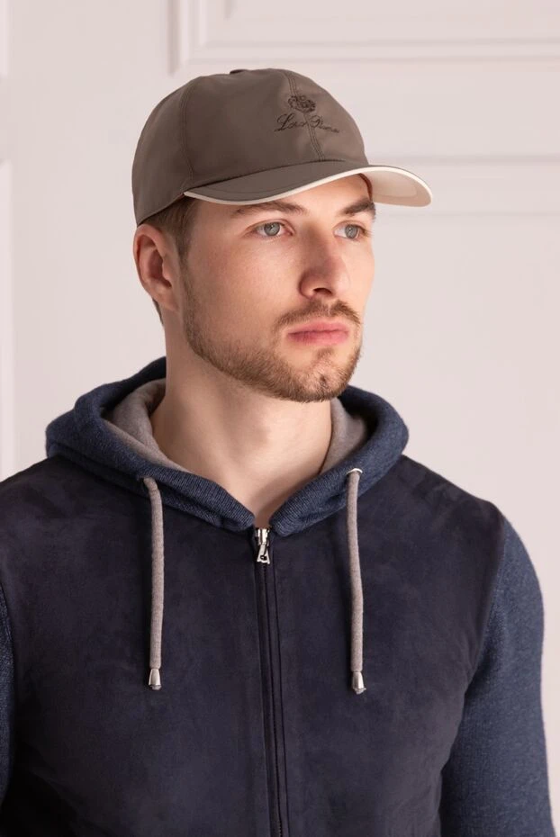 Loro Piana man beige polyester cap for men buy with prices and photos 174963 - photo 2