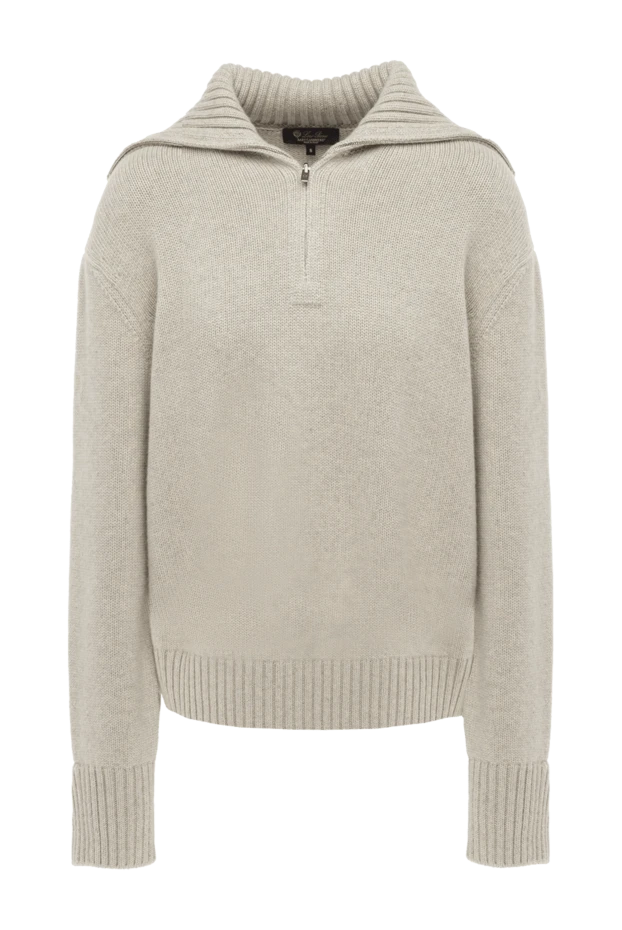 Loro Piana woman gray cashmere jumper for women buy with prices and photos 174970 - photo 1