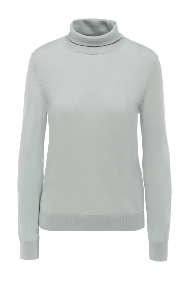 Loro Piana woman women's green cashmere golf buy with prices and photos 174975 - photo 1