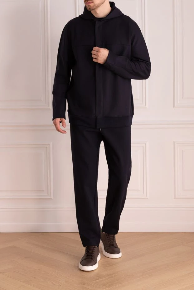 Loro Piana walking suit made of cotton for men black 174979 - photo 2