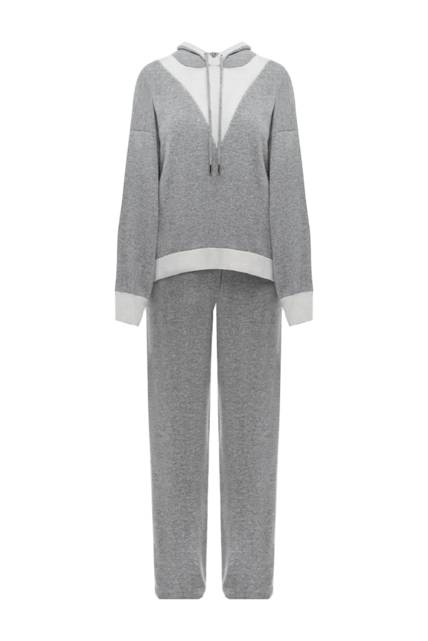 Max&Moi женские костюм прогулочный из шерсти и кашемира серый женский купить с ценами и фото 175028 - фото 1