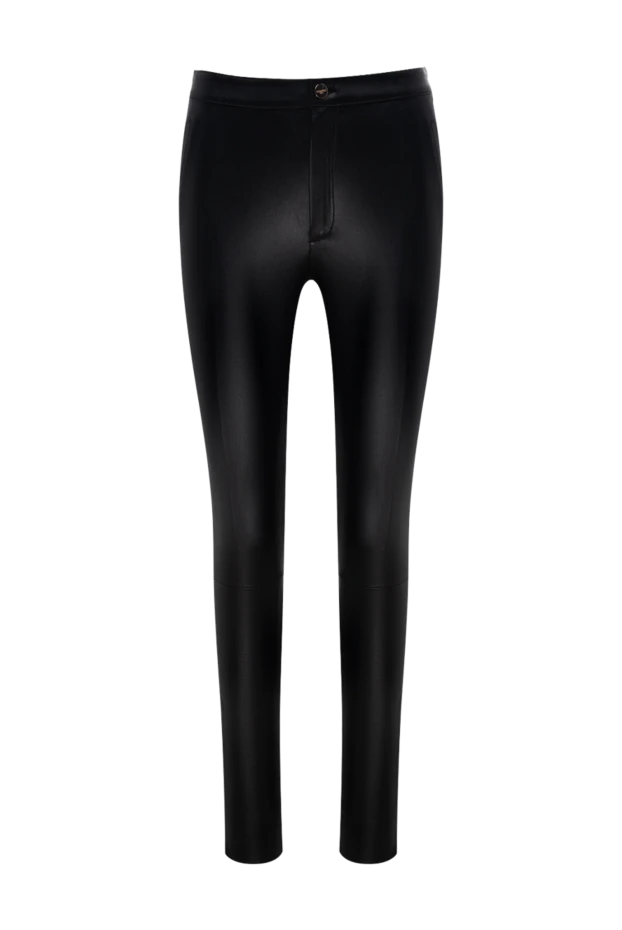 Max&Moi жіночі штани зі шкіри чорні жіночі купити фото з цінами 175036 - фото 1
