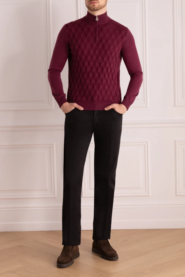 Troyer for men burgundy - photo 2