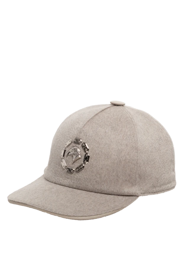 Stefano Ricci beige cashmere cap for men 175069 - photo 3