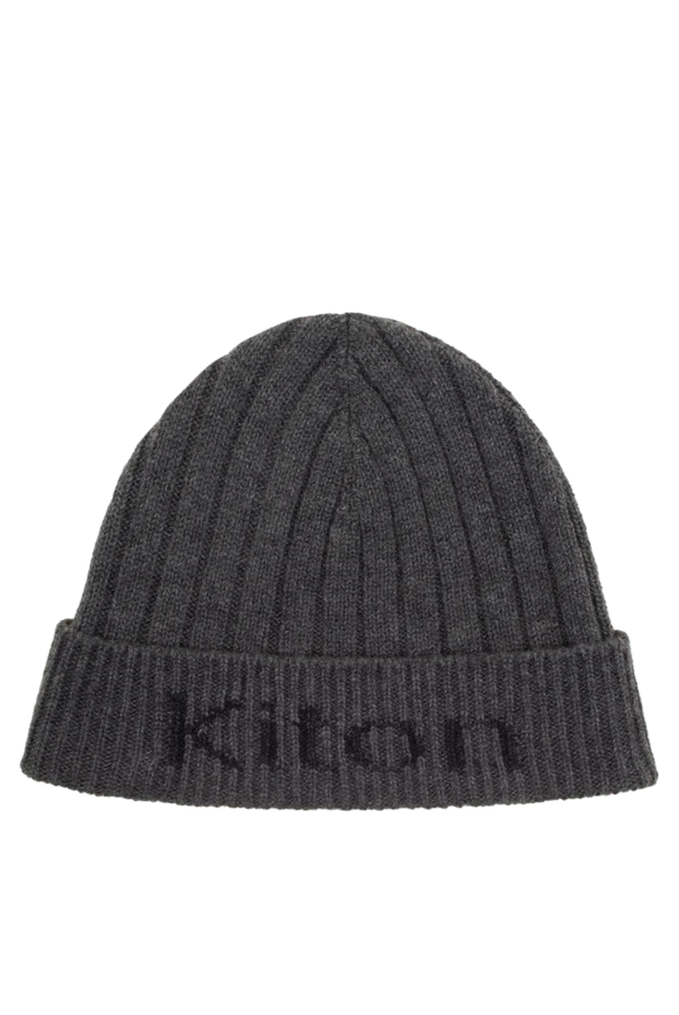 Kiton cashmere hat gray for men 175078 - photo 1