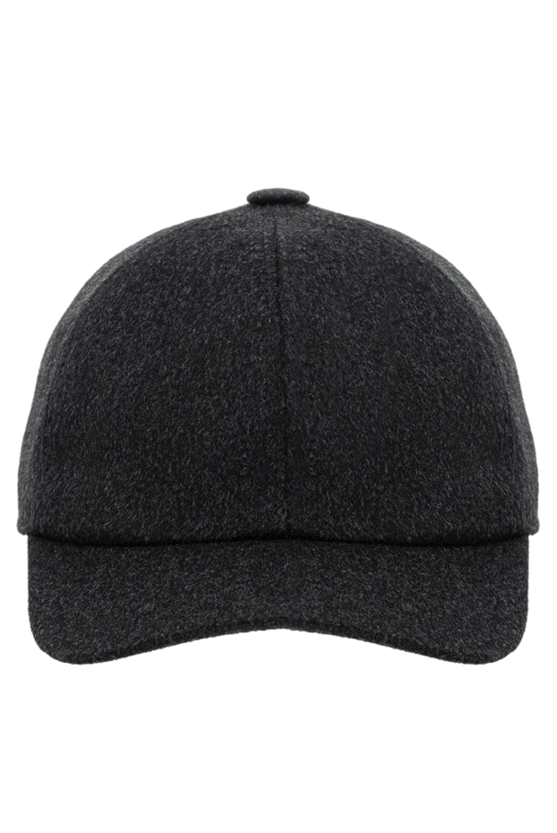 Cesare di Napoli man black cashmere cap for men buy with prices and photos 175090 - photo 1